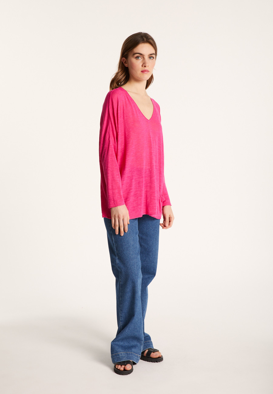 Long Sleeve V-neck T-shirt - Balou