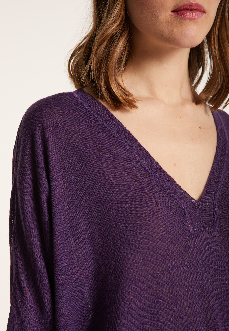 Camiseta de linho Slub - Beja