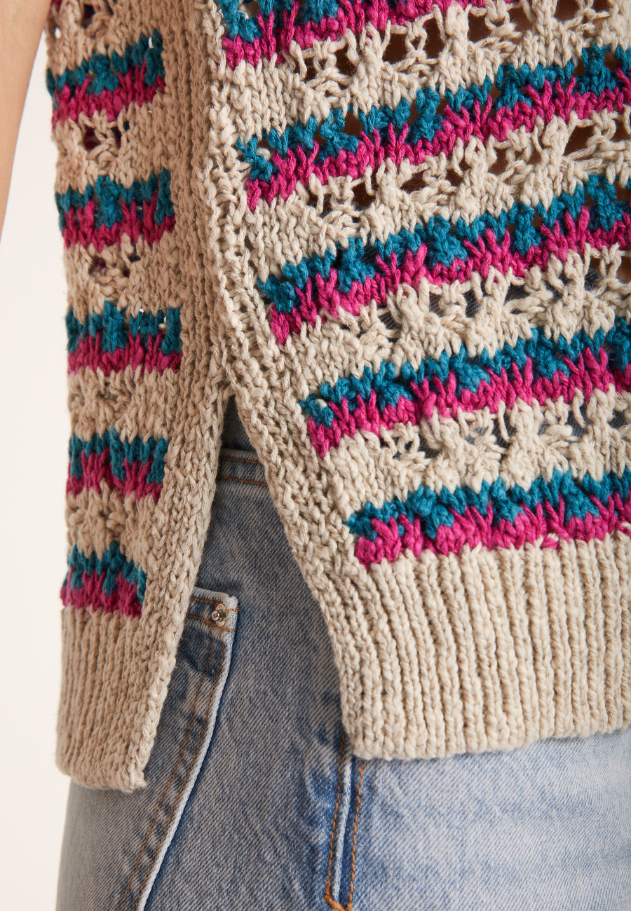 Débardeur coton et lin - Naomie