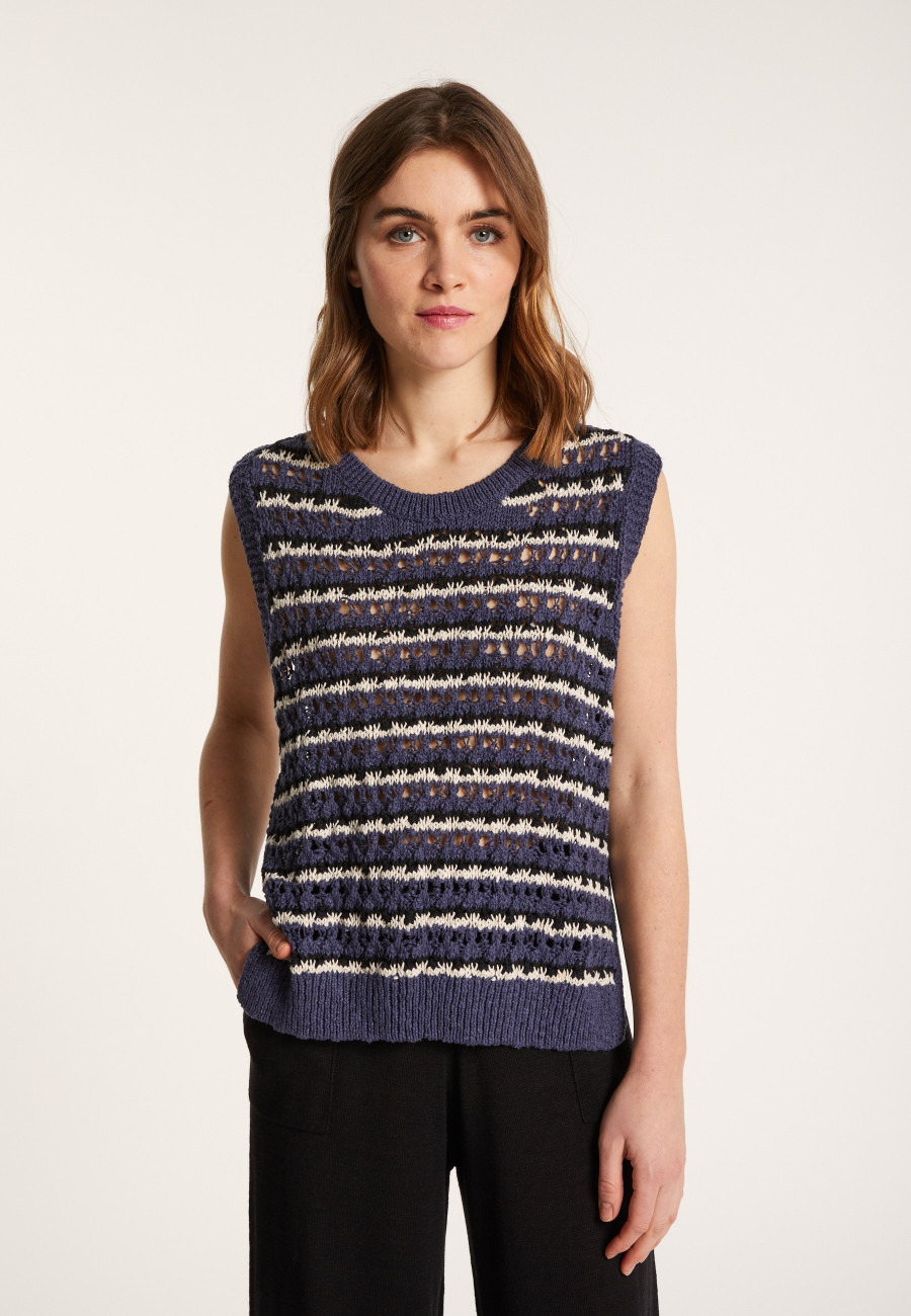 Cotton and Linen Tank Top - Naomie