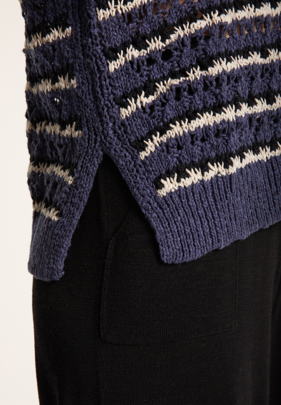 Regata de algodão e linho - Naomie