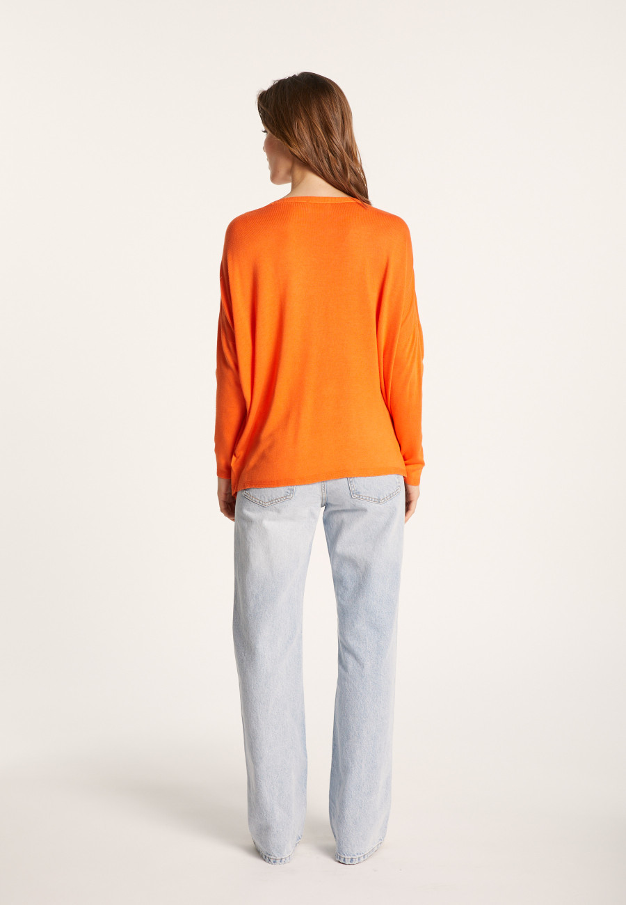 Loose viscose and silk T-shirt - Nahla