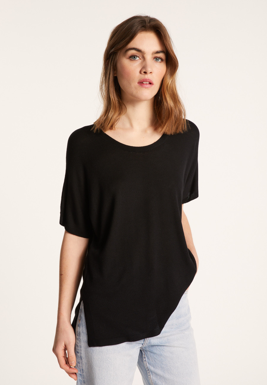 Loose-fitting T-shirt with slits - Nova