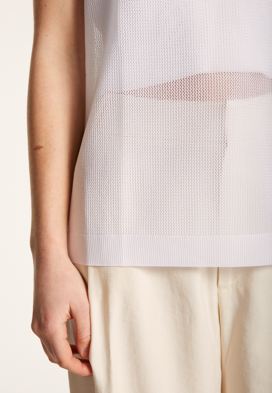 Débardeur ajouré en Fil Lumière - Linda