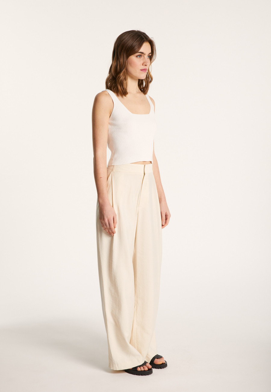 Technical Cotton Tank Top - Léonore