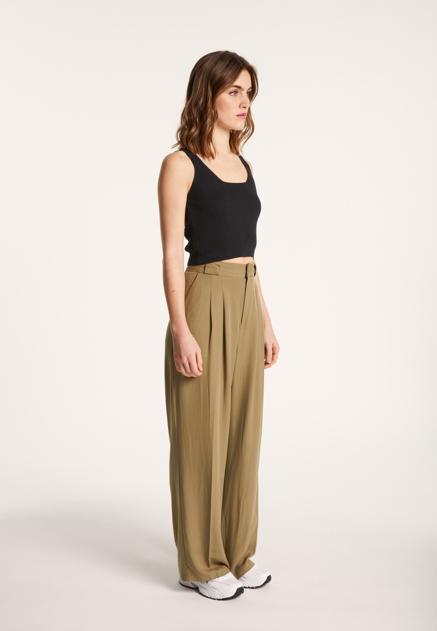 Technical Cotton Tank Top - Léonore