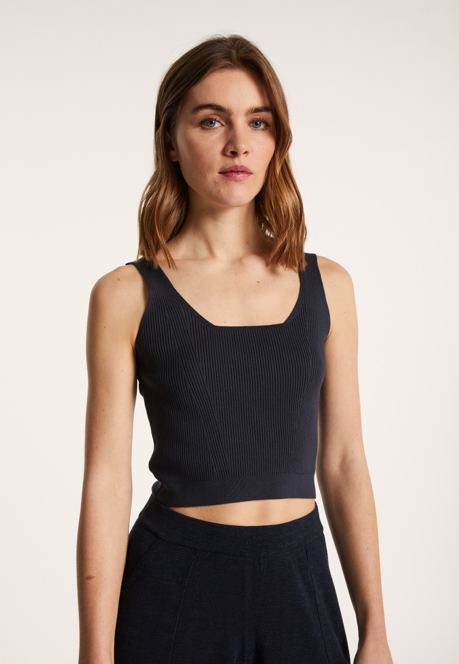 Technical Cotton Tank Top - Léonore