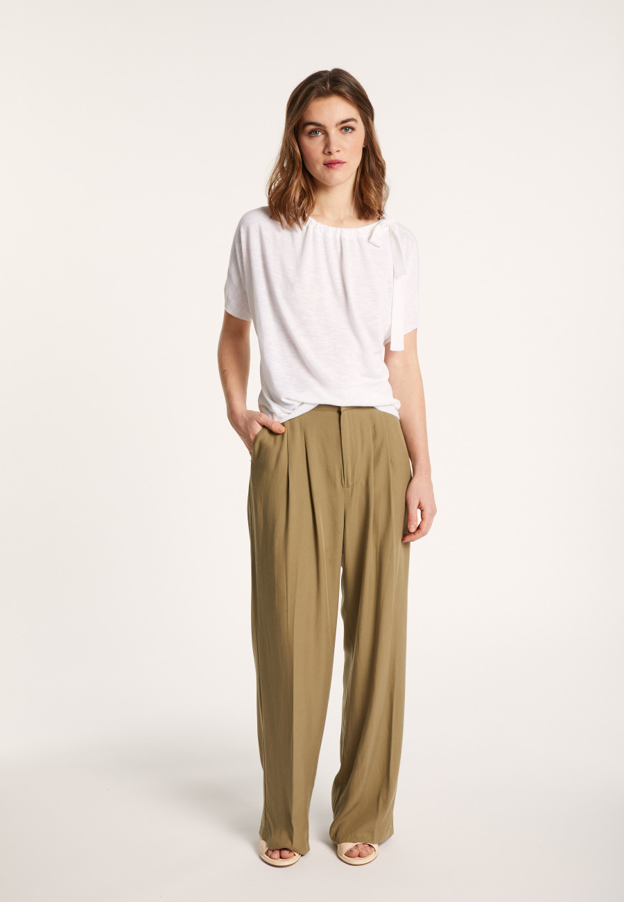 T-shirt en lin flammé - Lise