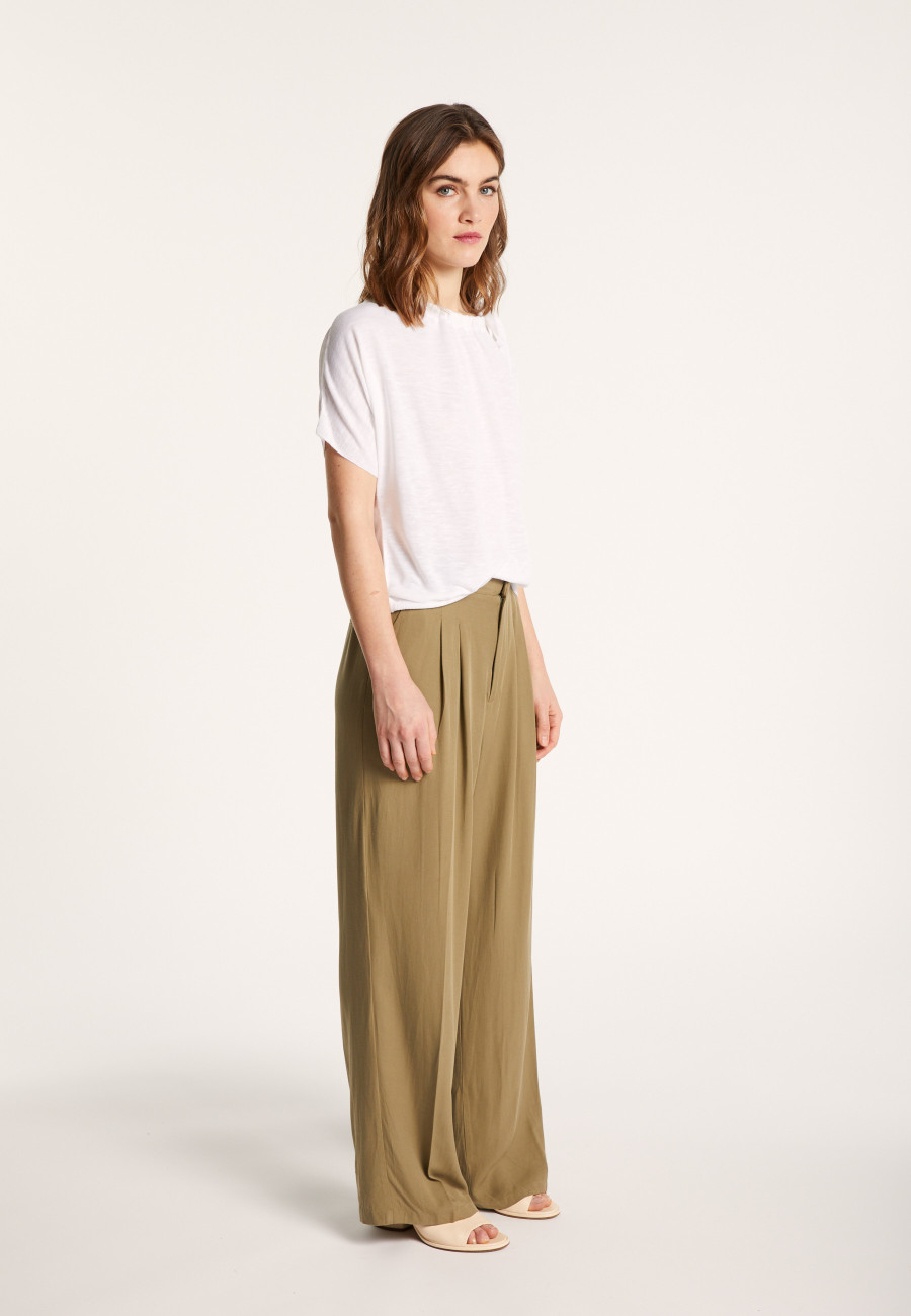 T-shirt en lin flammé - Lise