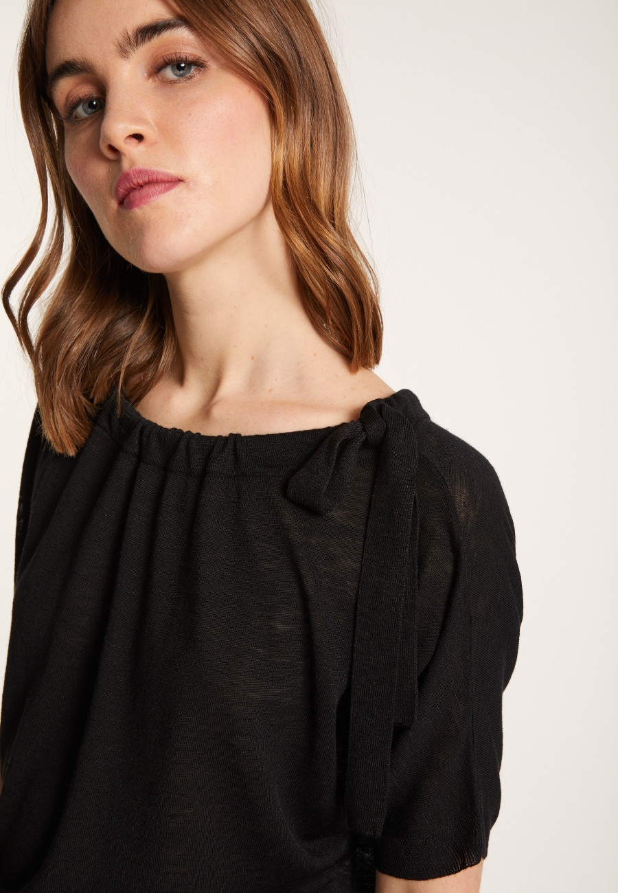 T-shirt en lin flammé - Lise