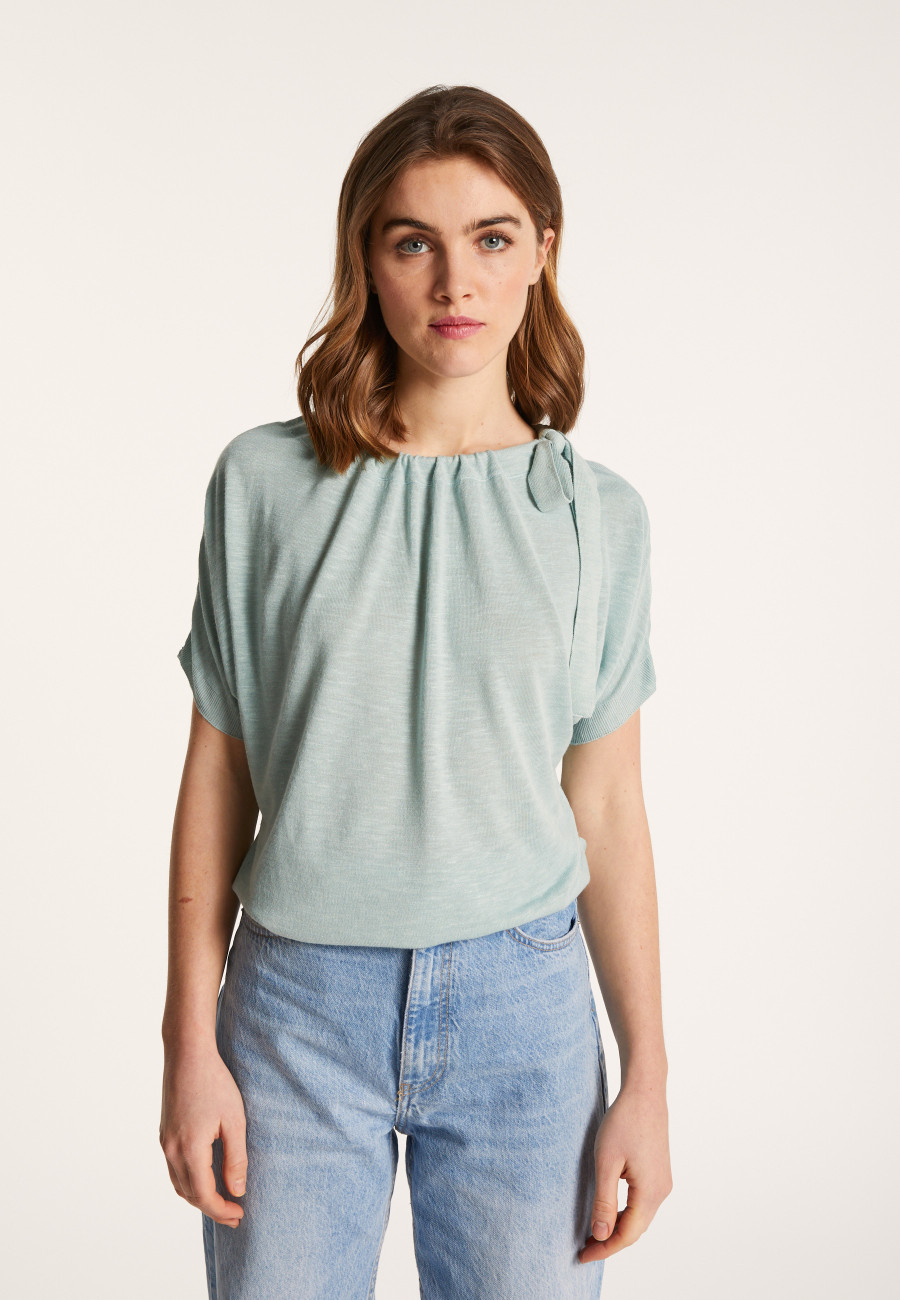 T-shirt en lin flammé - Lise