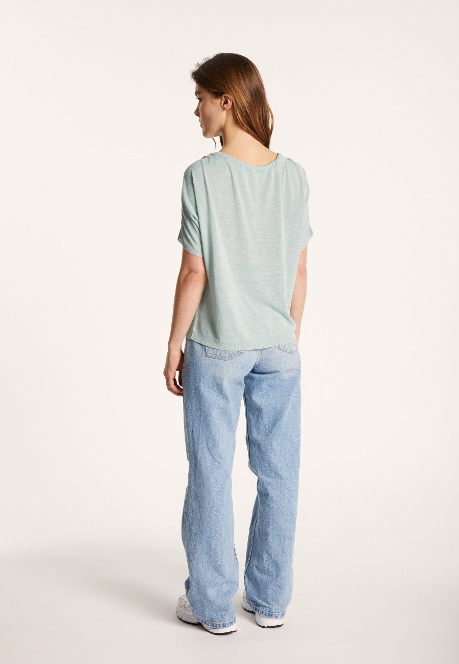 T-shirt en lin flammé - Lise