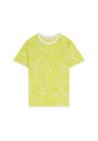 T-shirt col rond à motifs - Isham