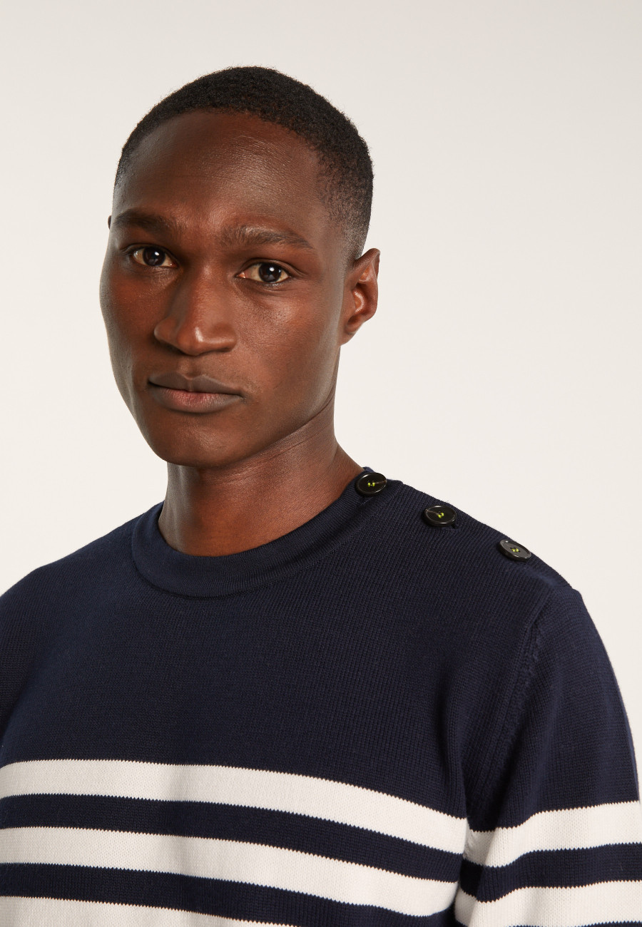 Pull marinière en coton - Iris