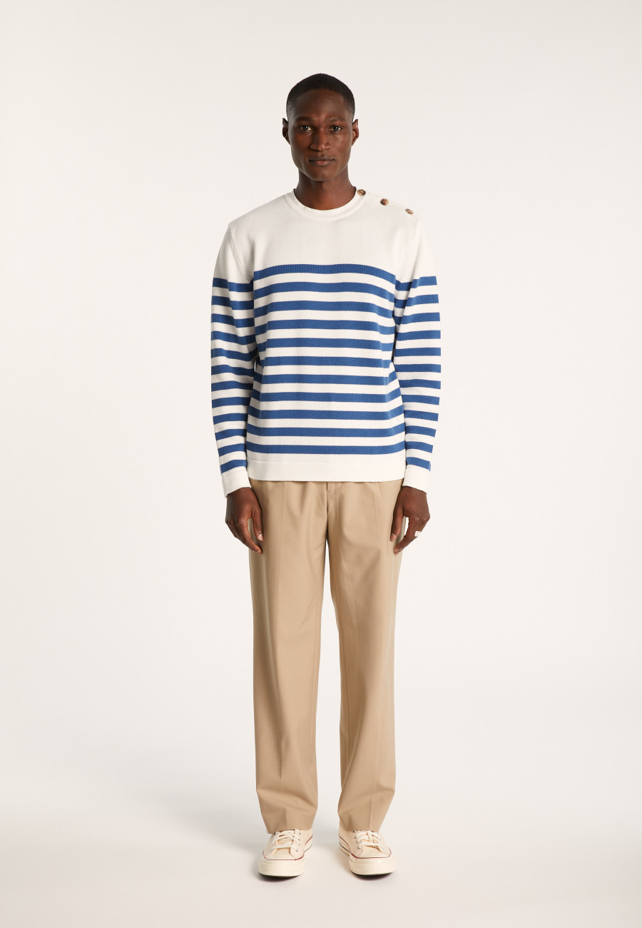 Pull marinière en coton - Iris