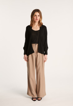 Slub linen vest - Louisa