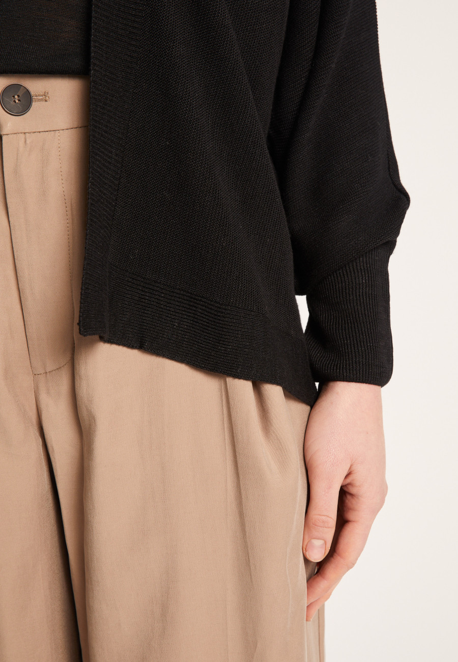 Gilet en lin flammé - Louissa