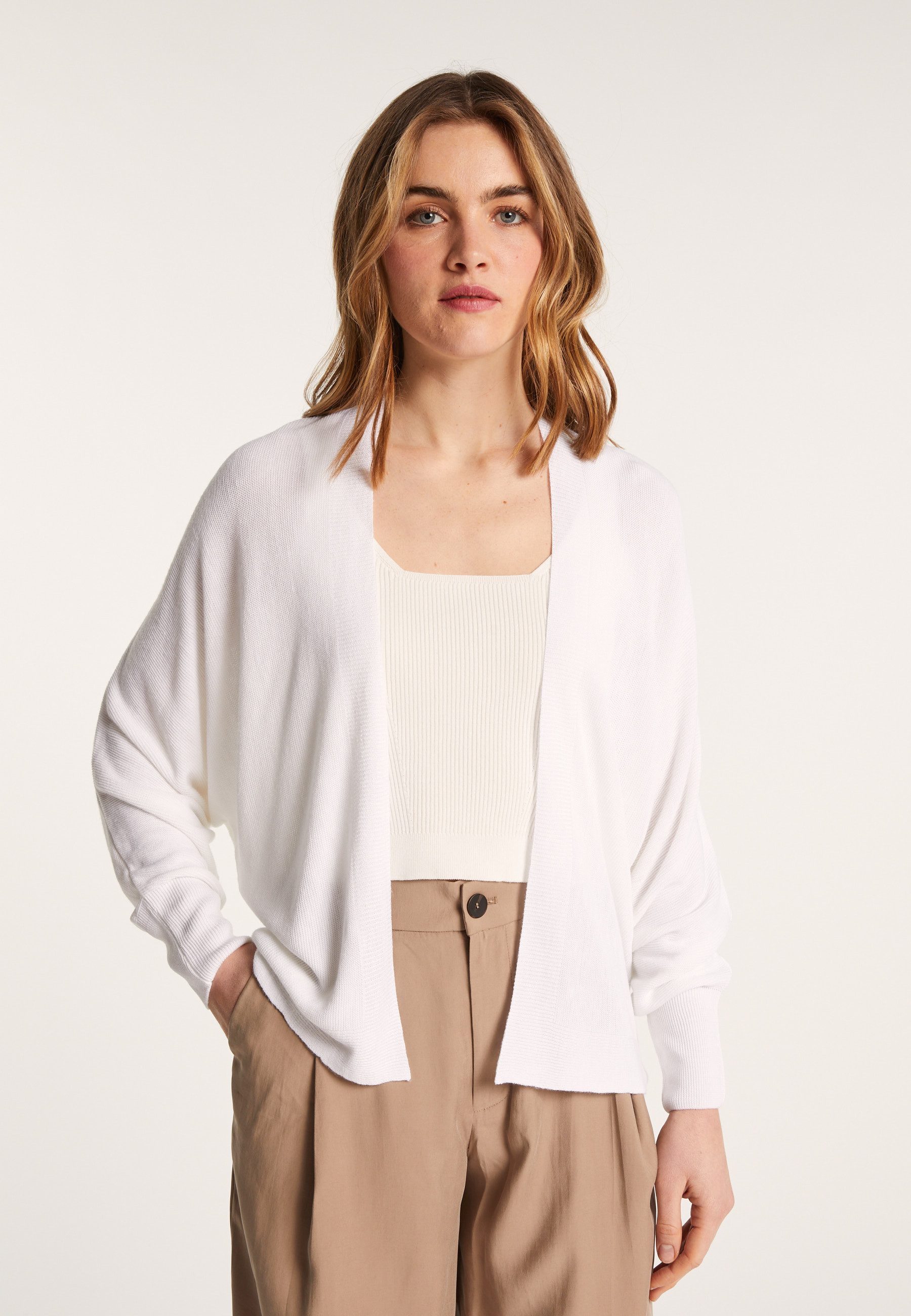 Slub linen vest - Louisa