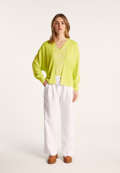 Slub linen vest - Louisa