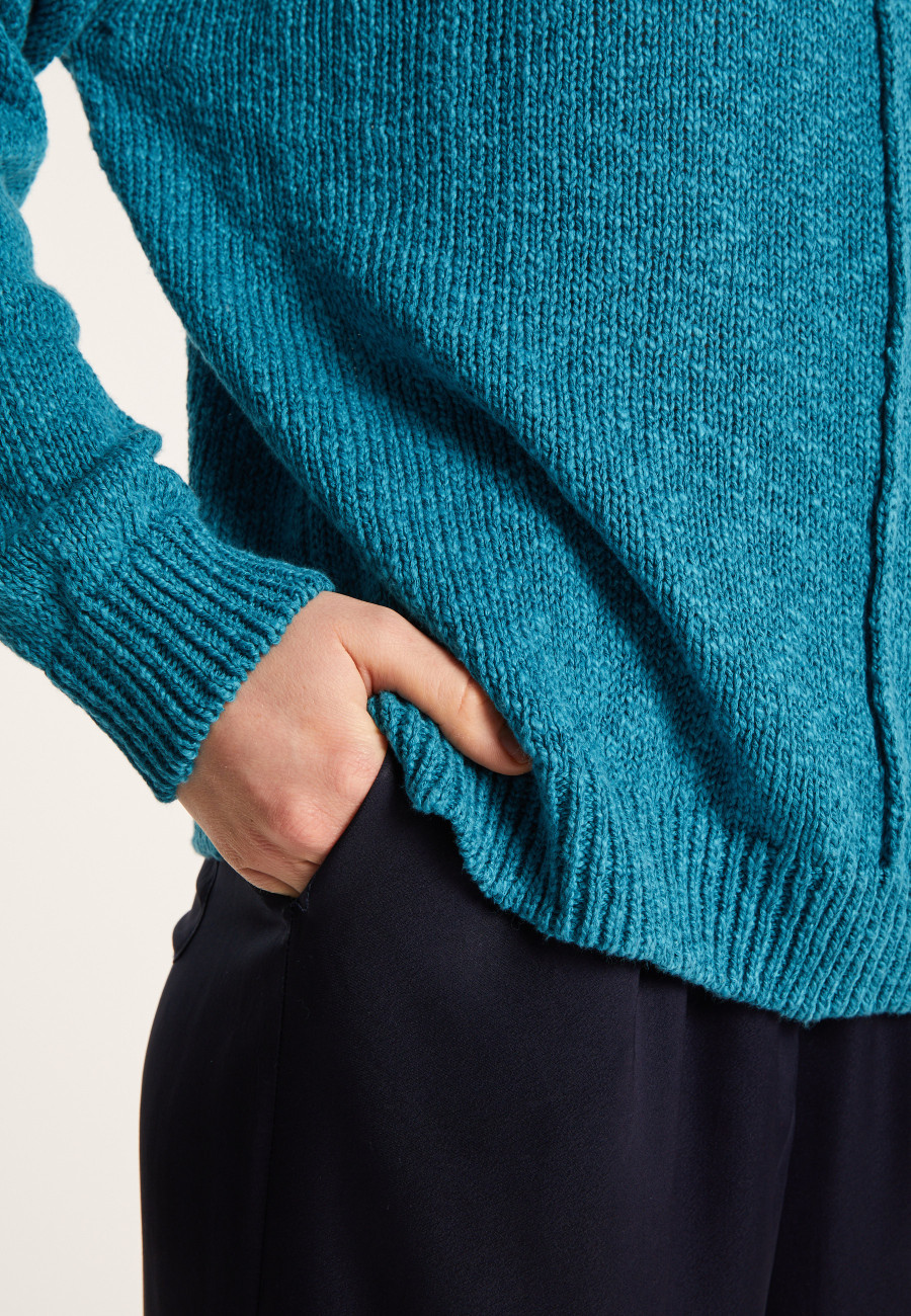 Pull ample coton et lin - Nathalie