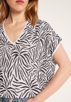 Light slub linen t-shirt - Leona