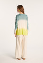 T-shirt dip dye manches longues - Nahla Bis