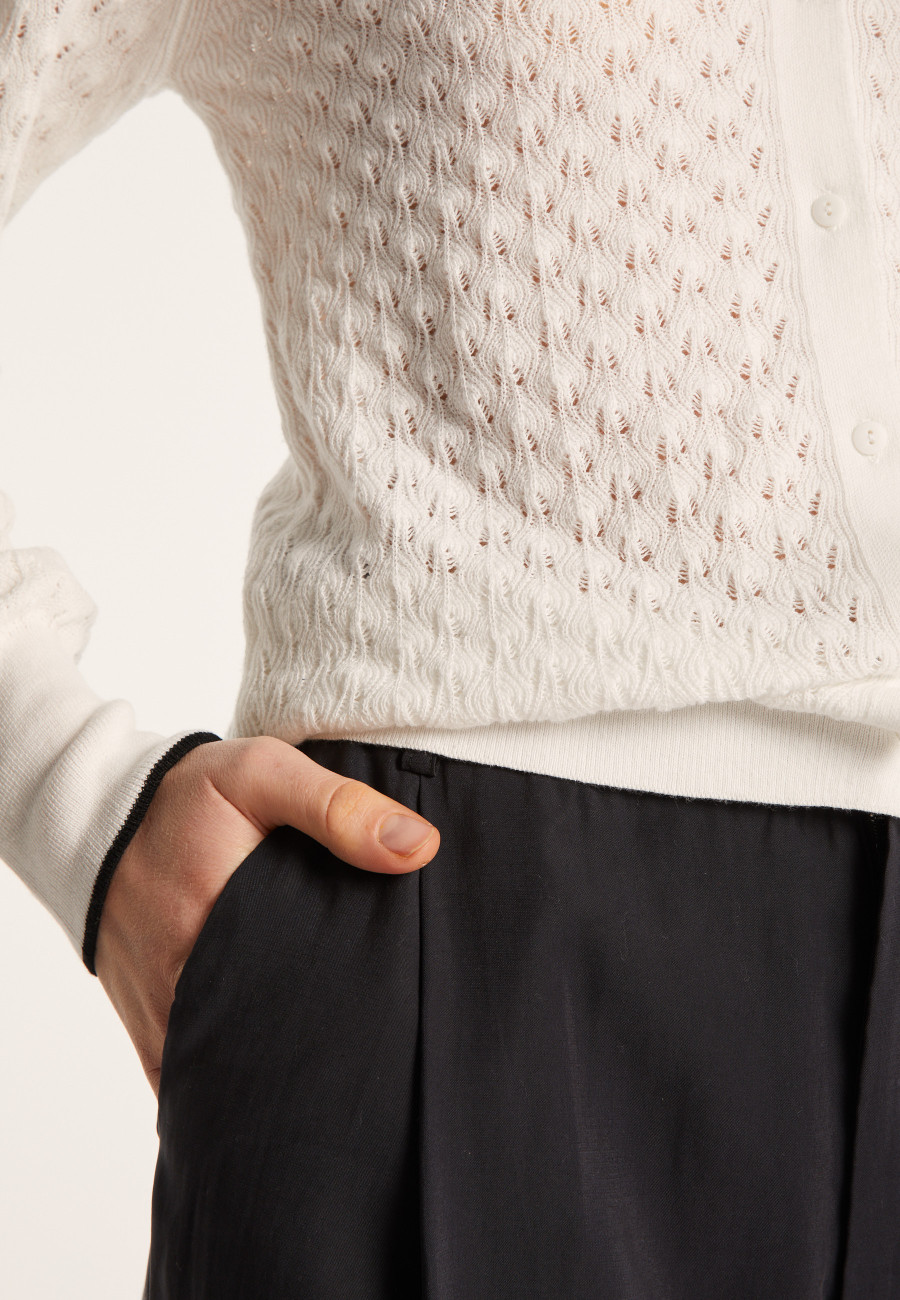 Cardigan en coton bio - Lanaelle