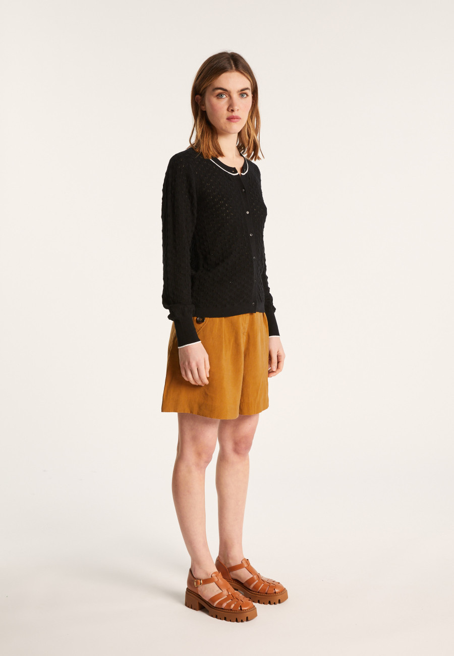 Cardigan en coton bio - Lanaelle