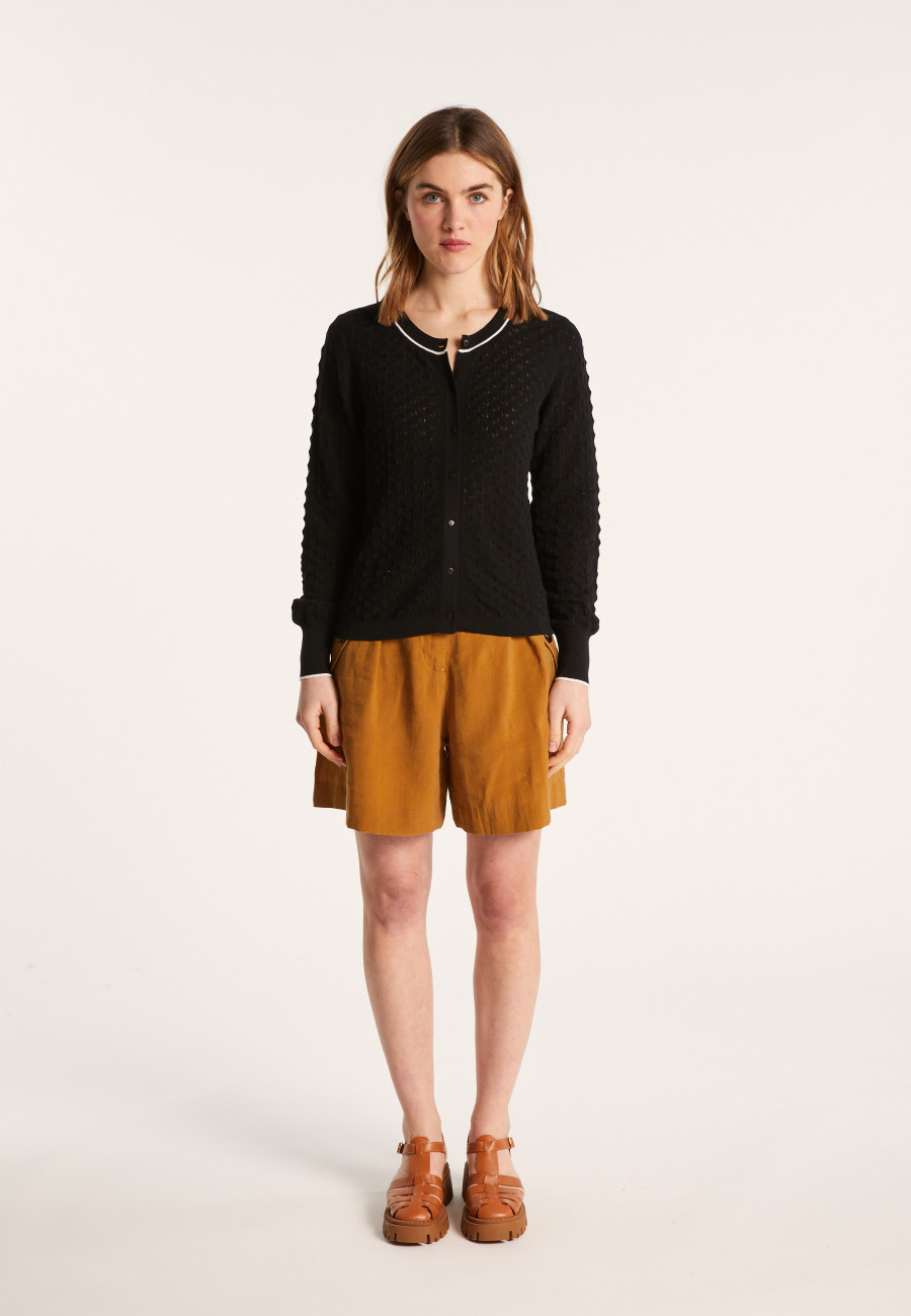 Cardigan en coton bio - Lanaelle