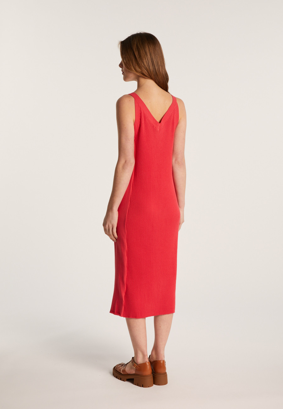 Long dress in organic cotton - Leah