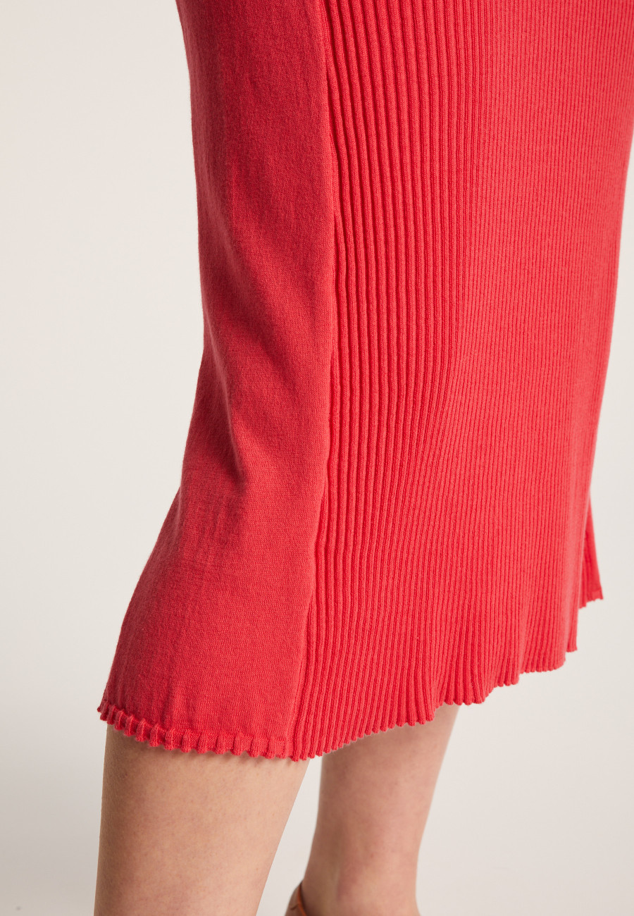 Long dress in organic cotton - Leah