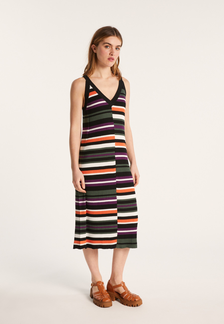 Long dress in organic cotton - Leah