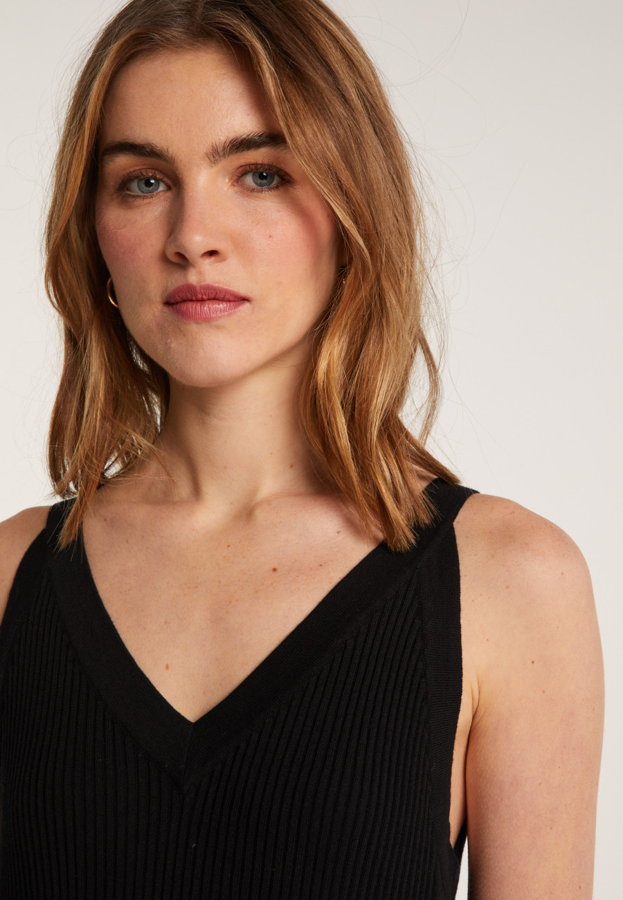 Vestido longo de algodão orgânico - Leah