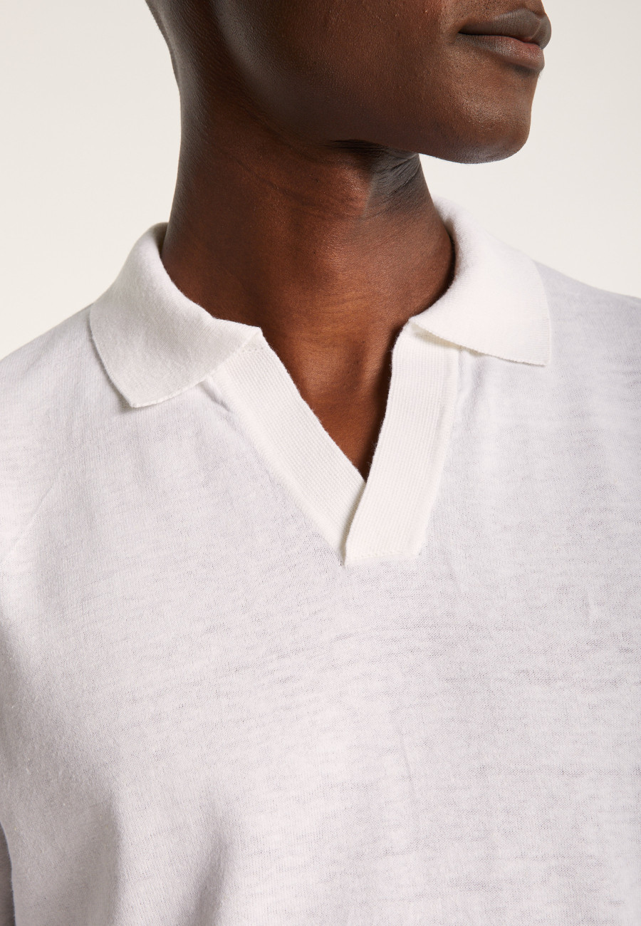 Polo coton lin - Iouri