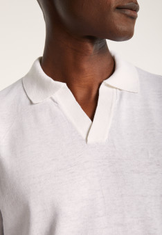 Polo coton lin - Iouri