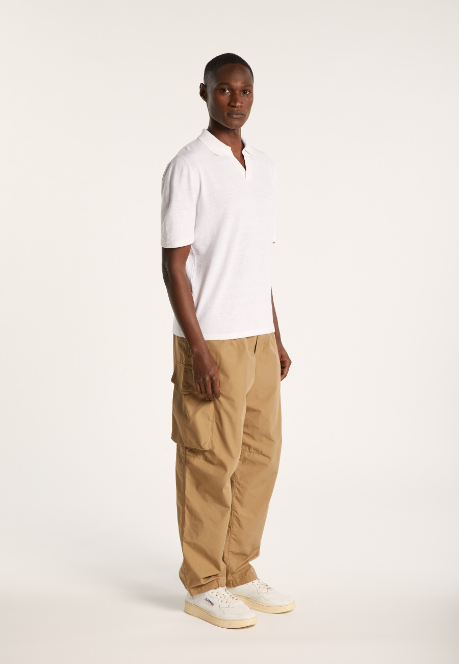 Polo coton lin - Iouri