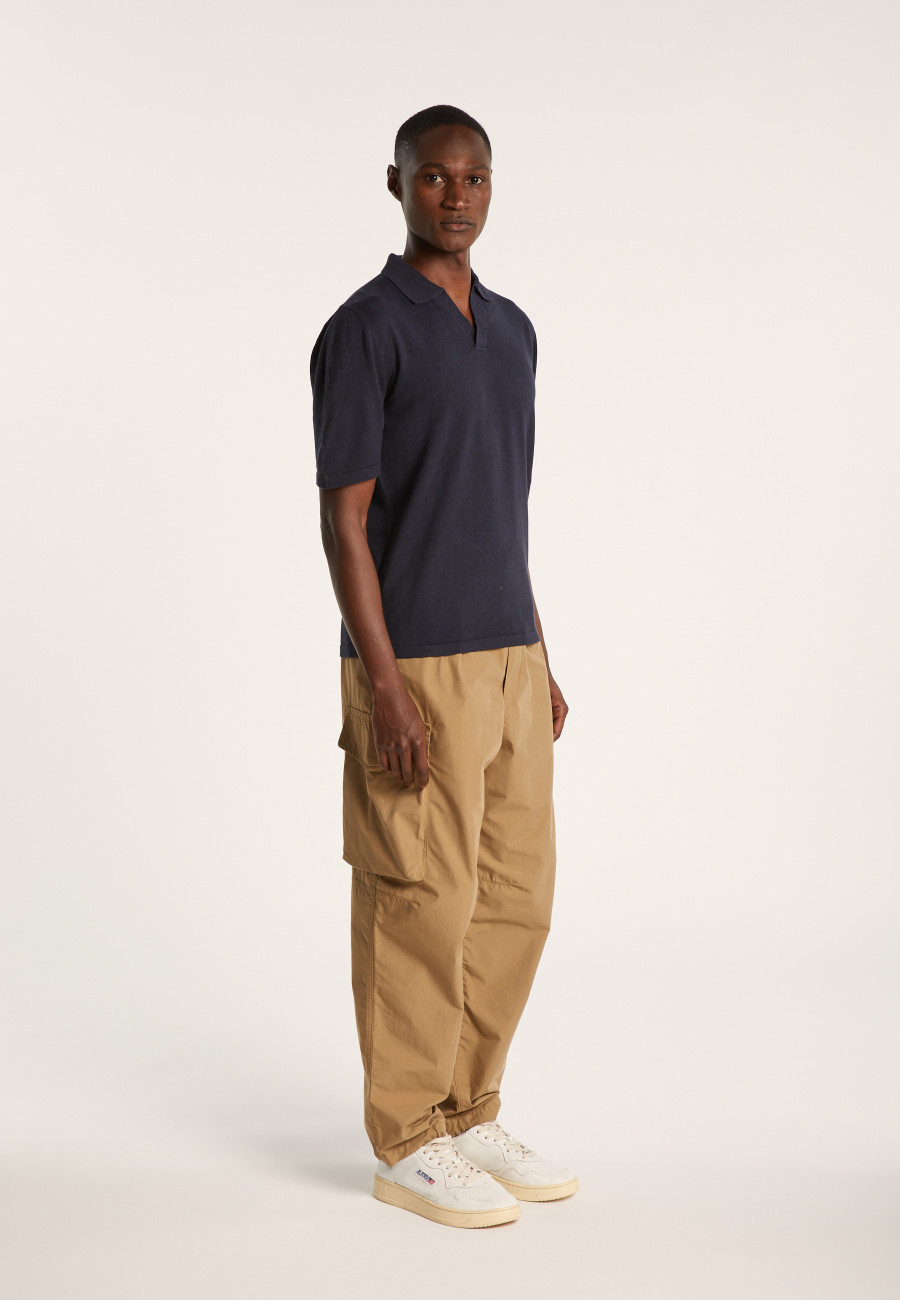 Polo coton lin - Iouri