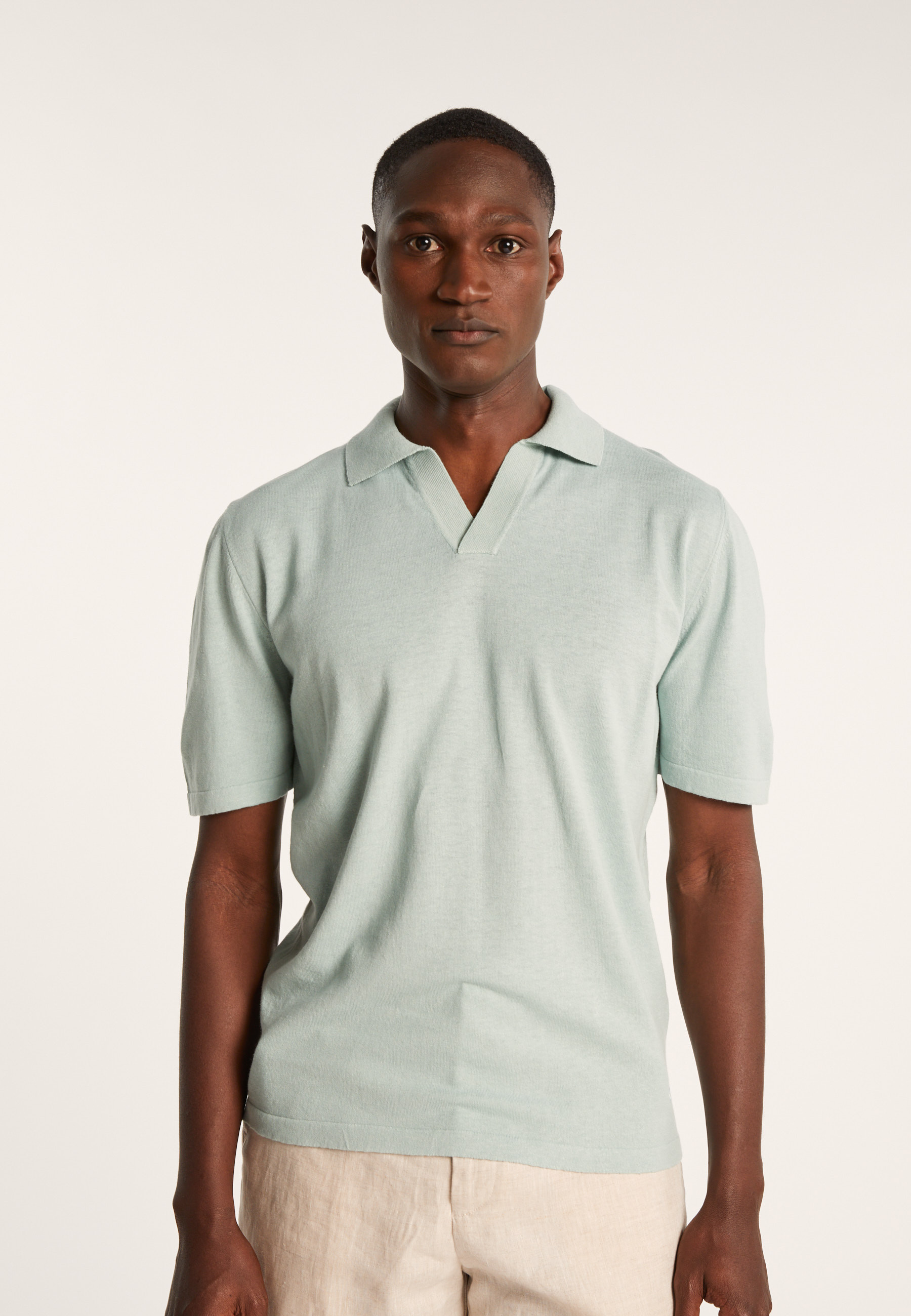 Polo coton lin - Iouri