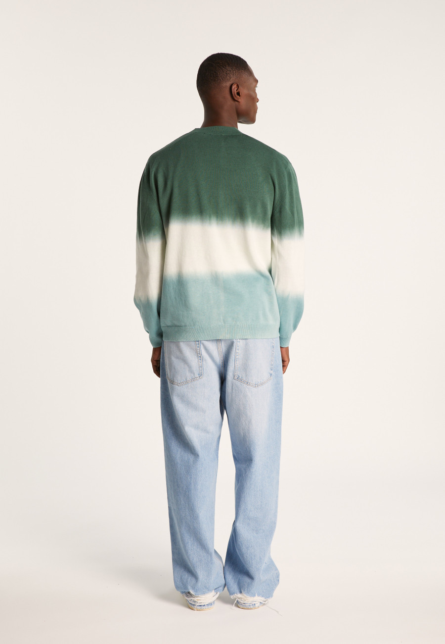 Cardigan dip dye coton et lin - Irmin