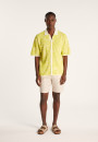 Chemise graphique en coton et lin - Ismael