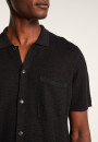 Chemise manches courtes en lin flammé - Icarus