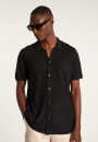 Chemise manches courtes en lin flammé - Icarus