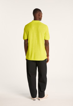 Chemise manches courtes en lin flammé - Icarus