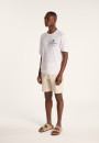 T-shirt en lin flammé - Isao