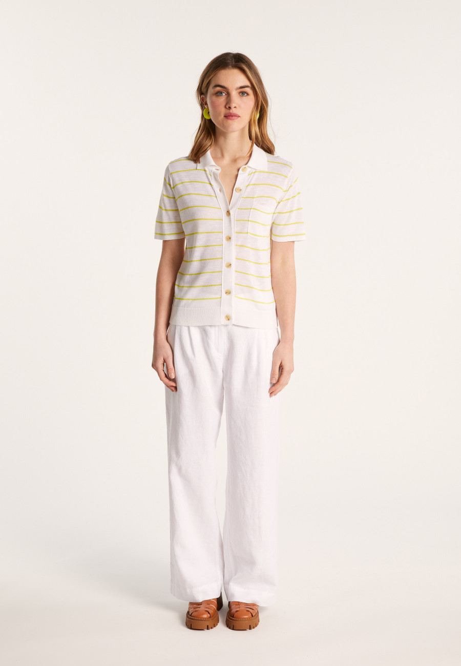 Chemisier en lin flammé - Leonie