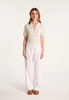 Chemisier en lin flammé - Leonie