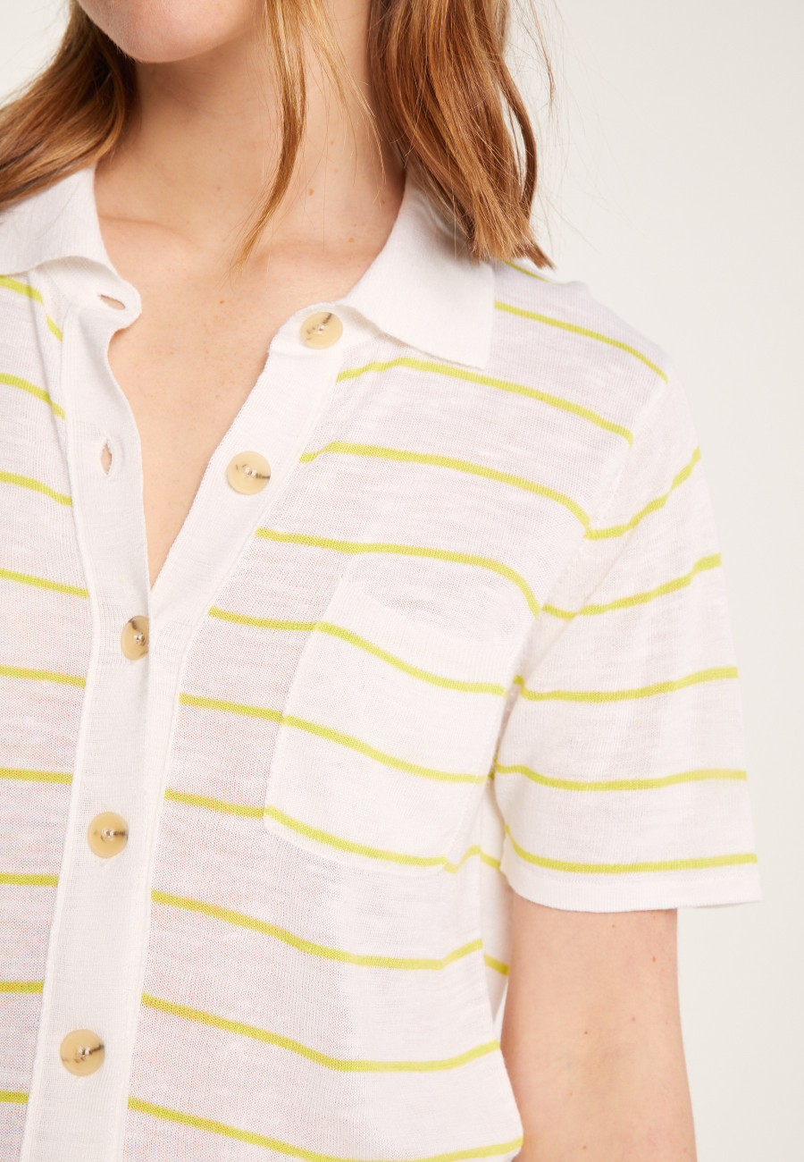 Chemisier en lin flammé - Leonie