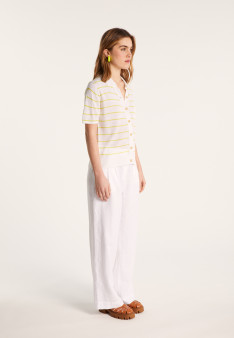 Chemisier en lin flammé - Leonie