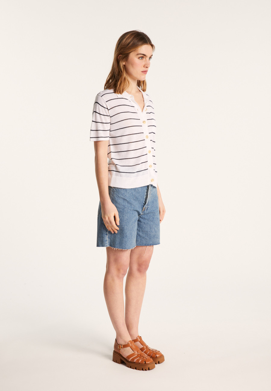 Chemisier en lin flammé - Leonie