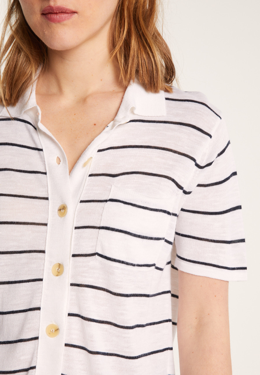 Chemisier en lin flammé - Leonie